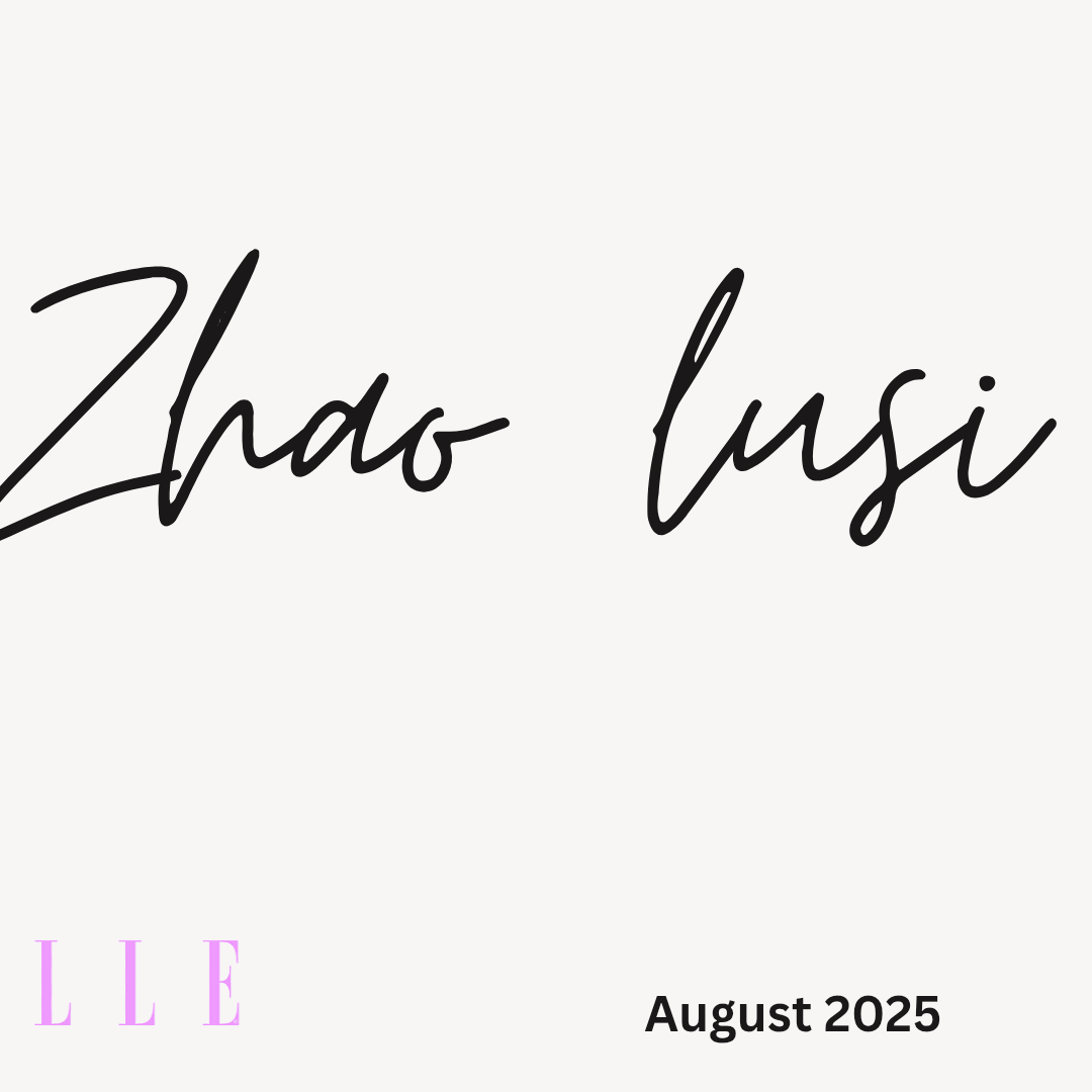 Recent activity shot of Zhao Lusi