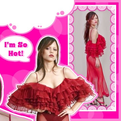 A moment captured by a fan of Jenna Ortega