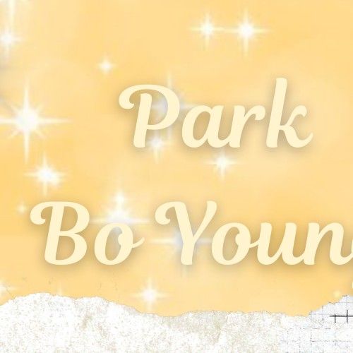 Behind-the-scenes cut of Park Boyoung