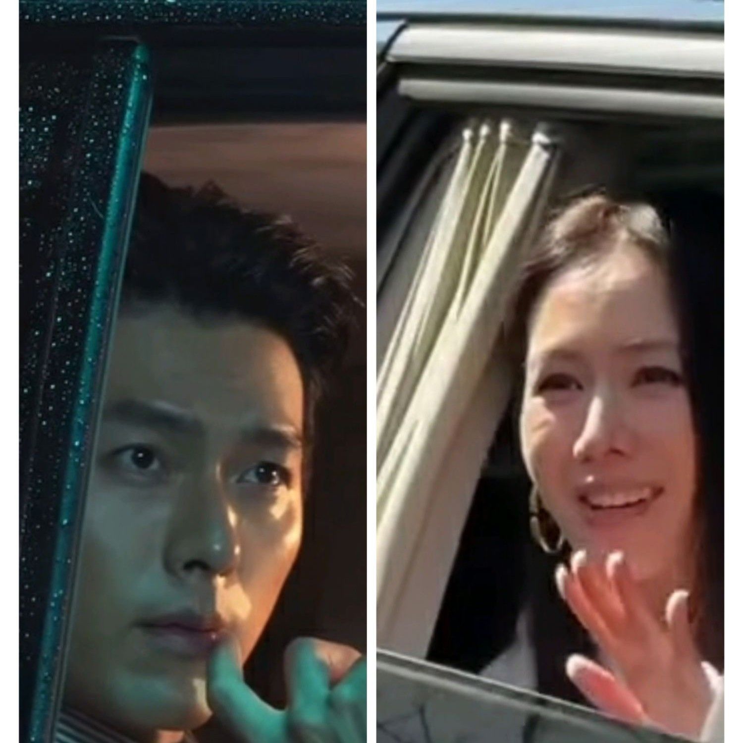 Momen yang diabadikan oleh penggemar Hyun Bin