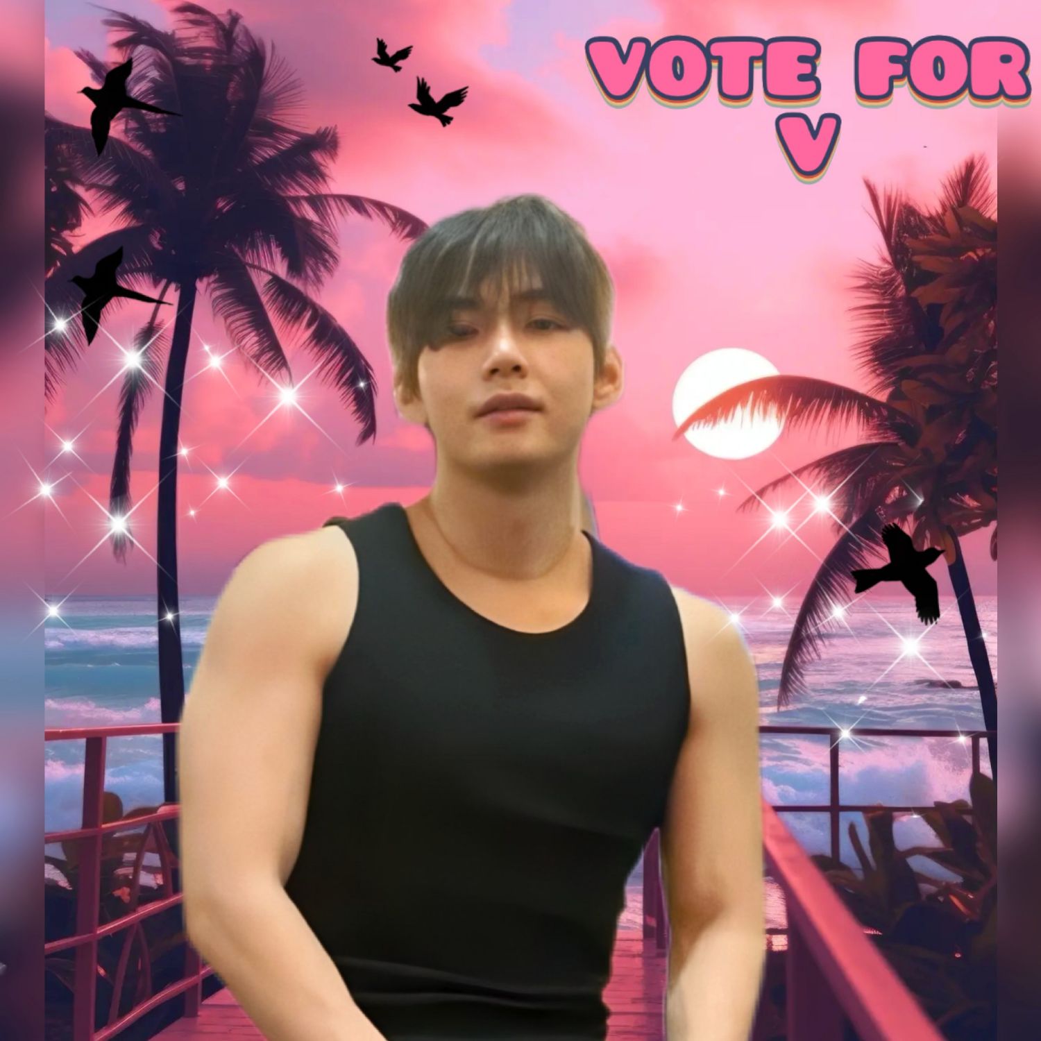 粉丝拍下的金泰亨 (V)瞬间