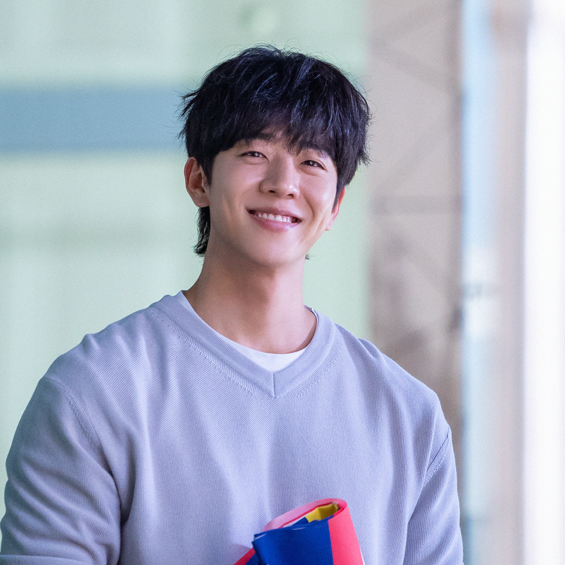Behind-the-scenes cut of Chae Jonghyeop