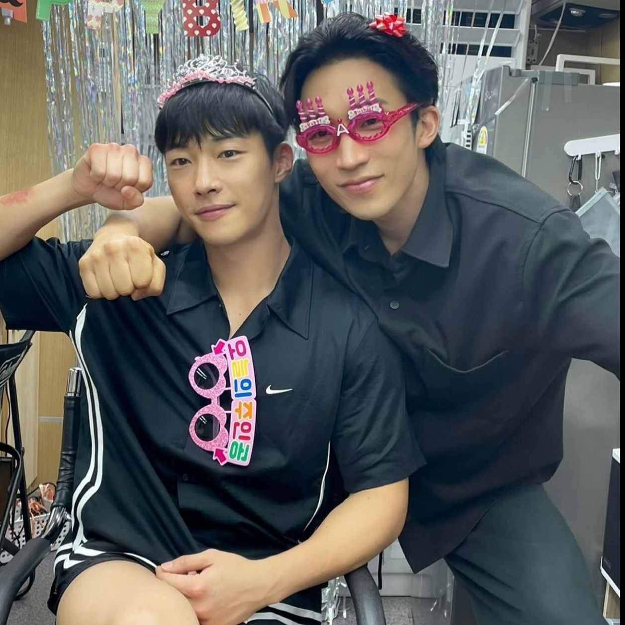 A moment captured by a fan of Woo Dohwan