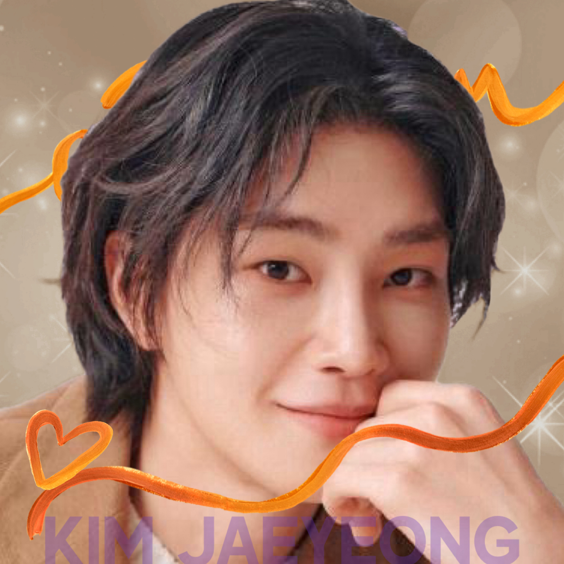 Behind-the-scenes cut of Kim Jaeyoung