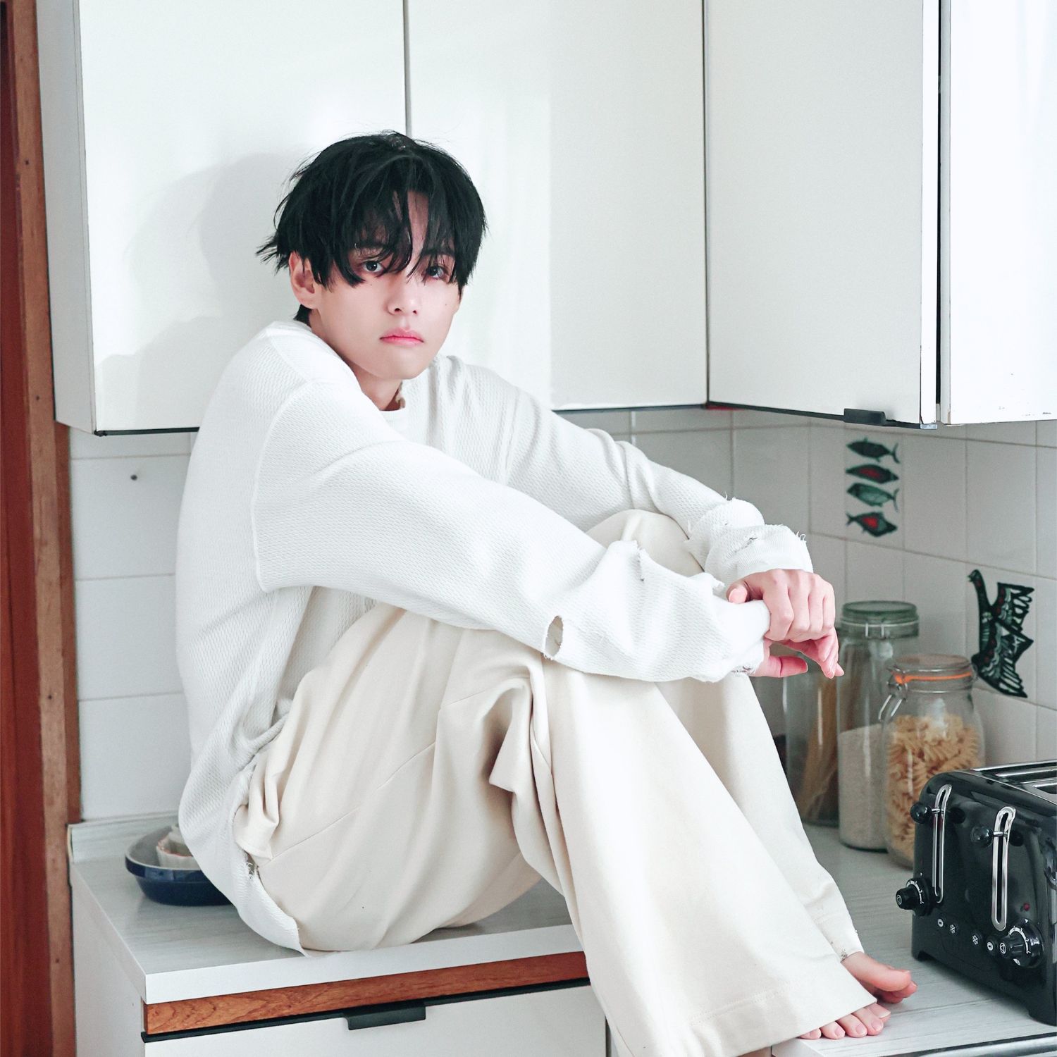 Behind-the-scenes cut of Kim Taehyung (V)