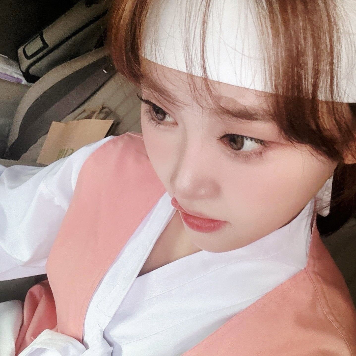 A moment captured by a fan of Kim Dahyun
