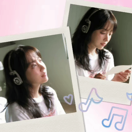 Behind-the-scenes cut of Park Boyoung