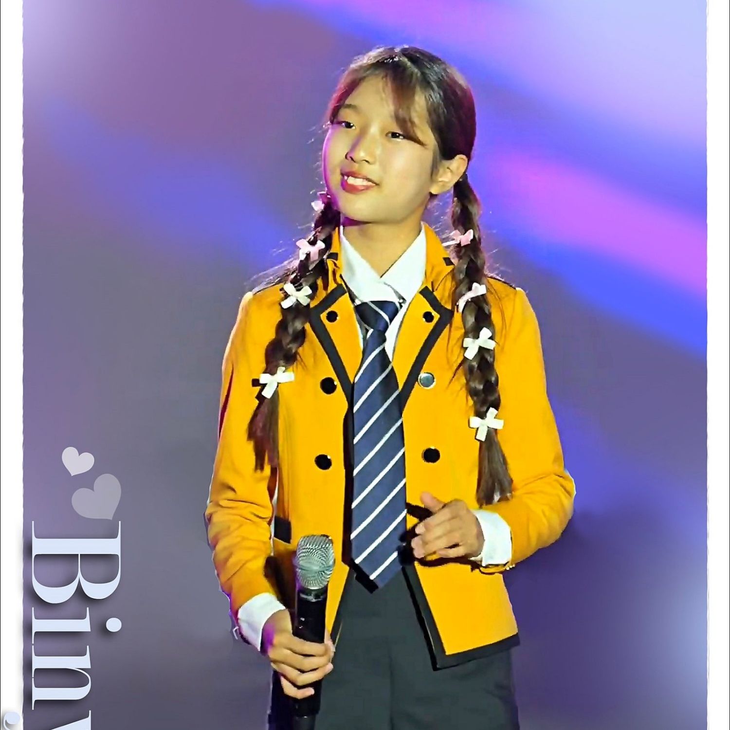 Behind-the-scenes cut of Bin Yeseo