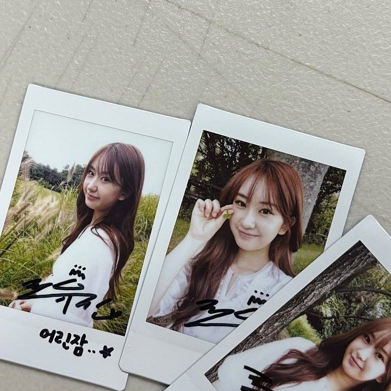 Behind-the-scenes cut of Jeon Yujin