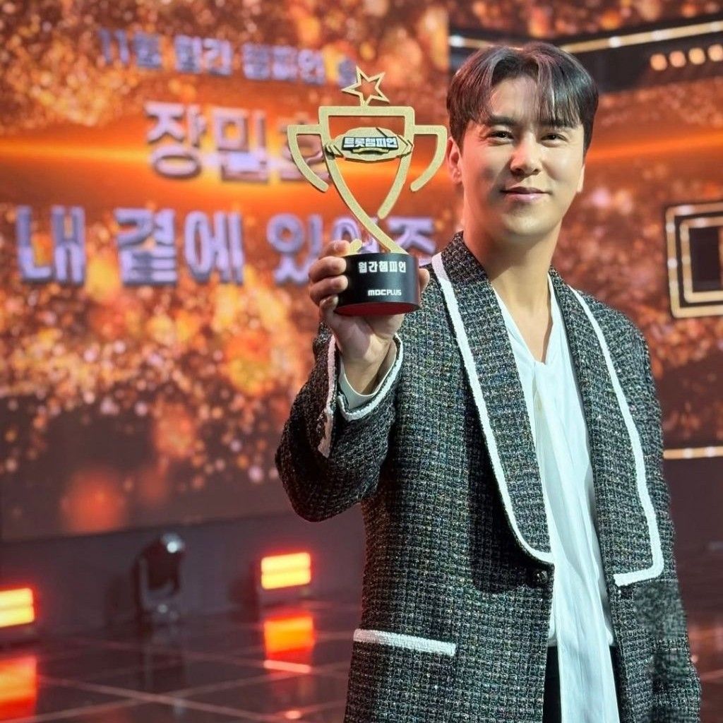 粉絲拍下的張民好瞬間