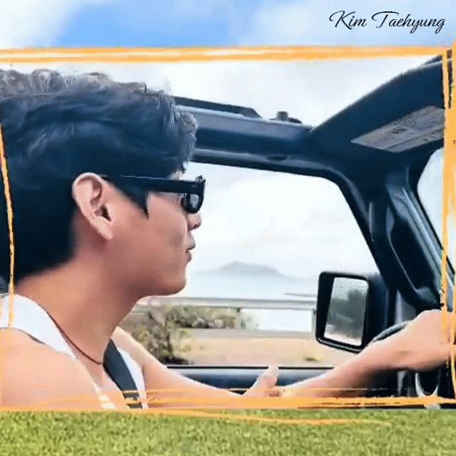 Recent activity shot of Kim Taehyung (V)