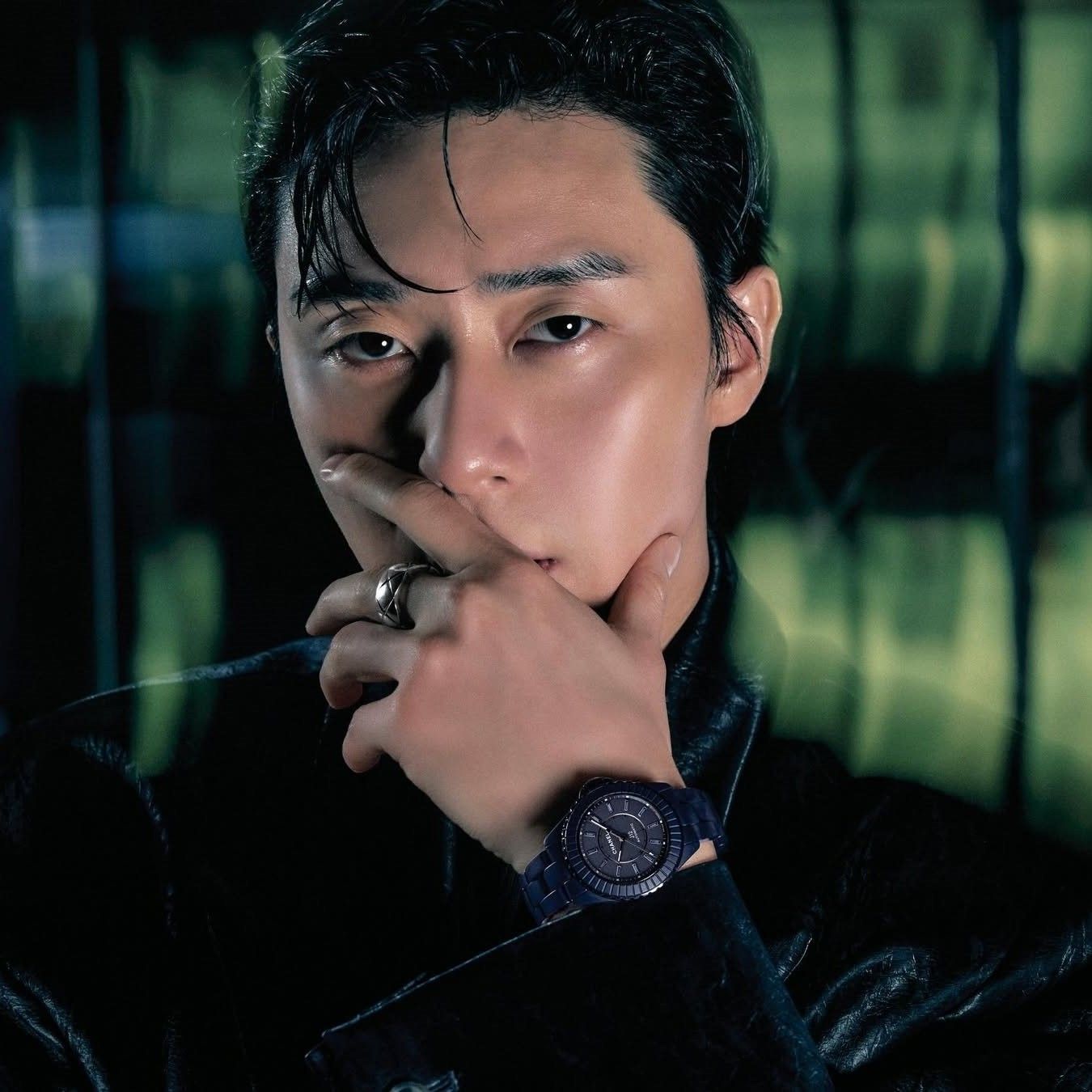 Behind-the-scenes cut of Park Seojoon