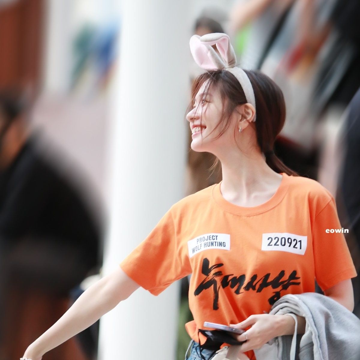 A moment captured by a fan of Jung Somin