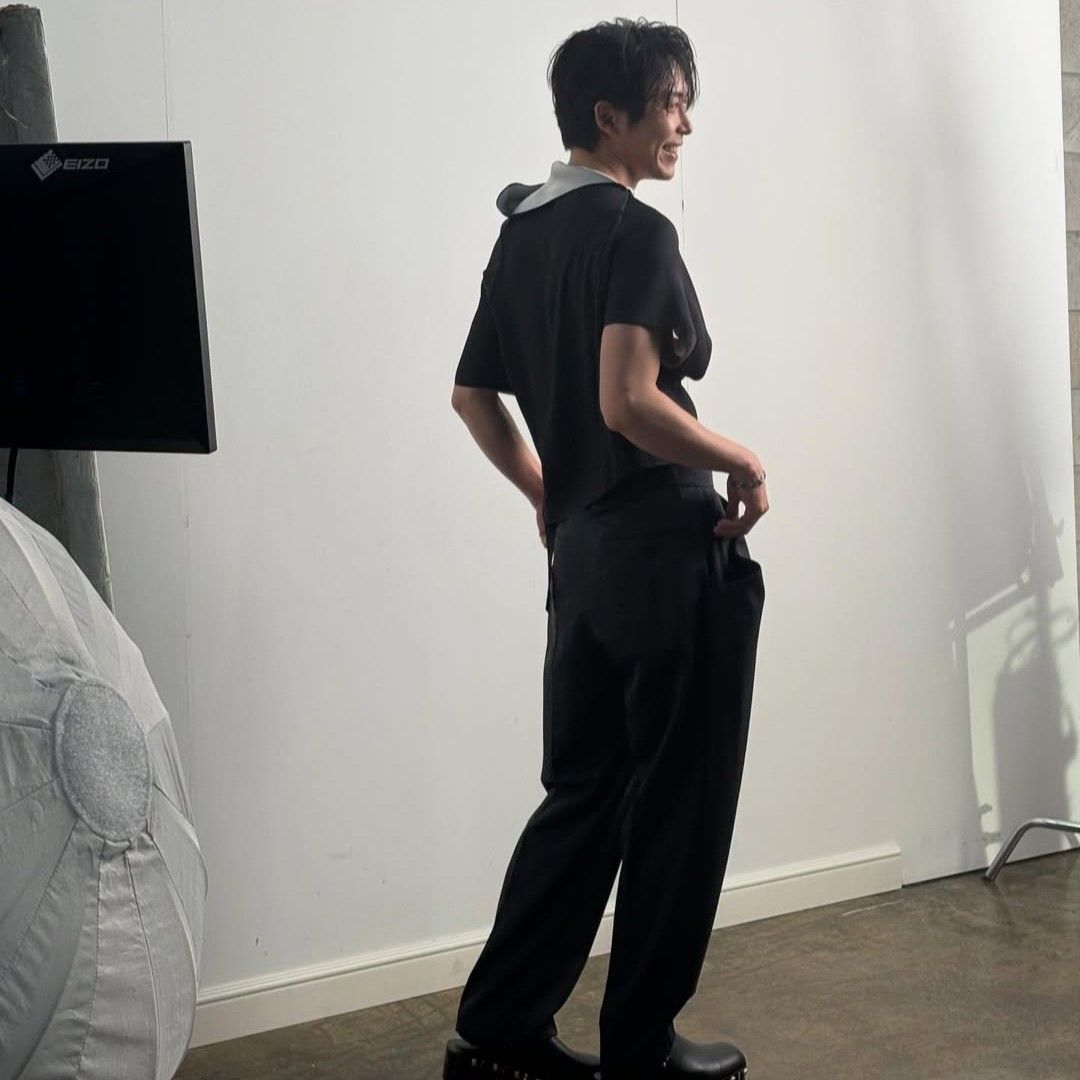 A moment captured by a fan of Kim Jaewook