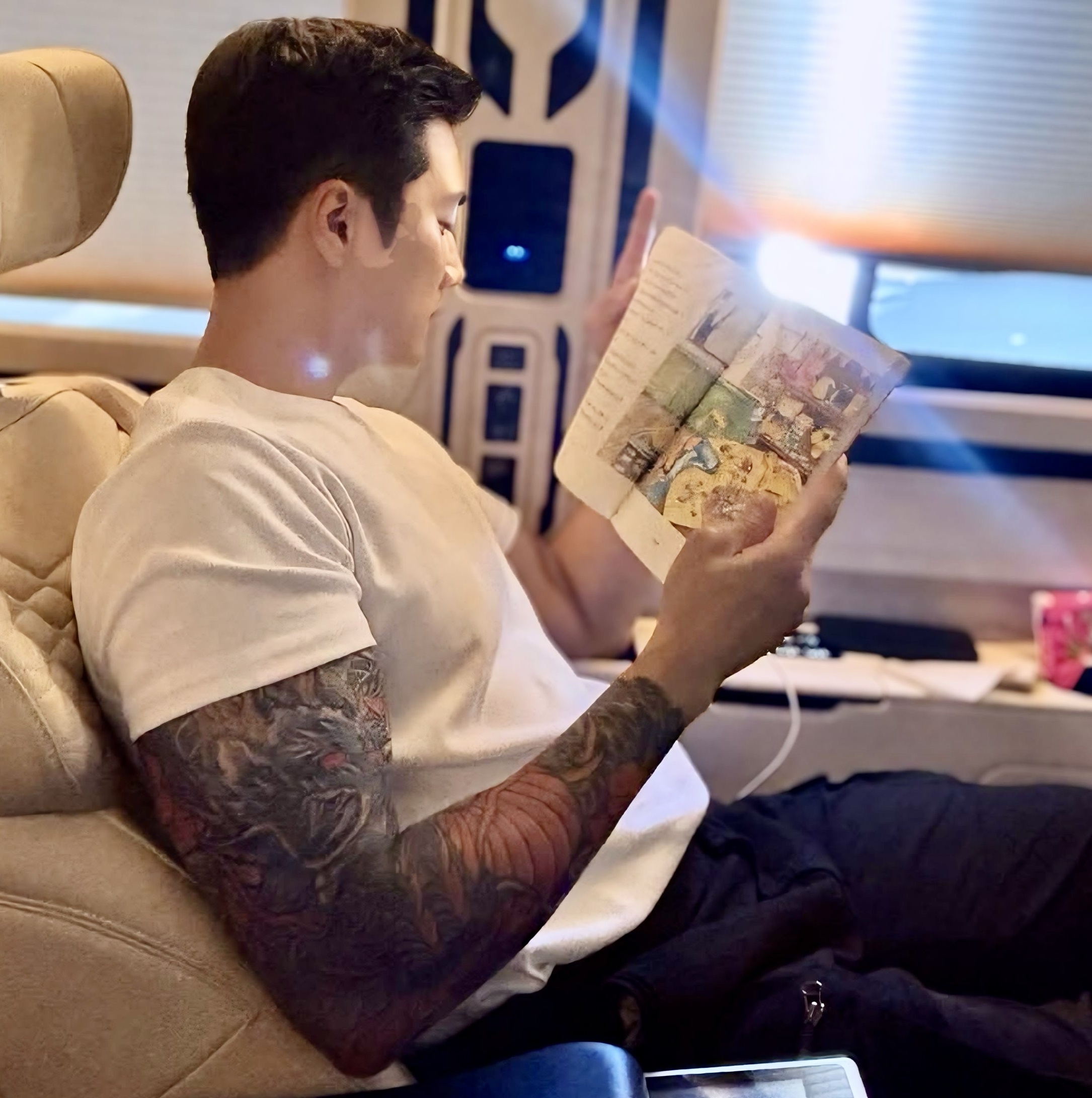 Recent activity shot of Ahn Bohyun