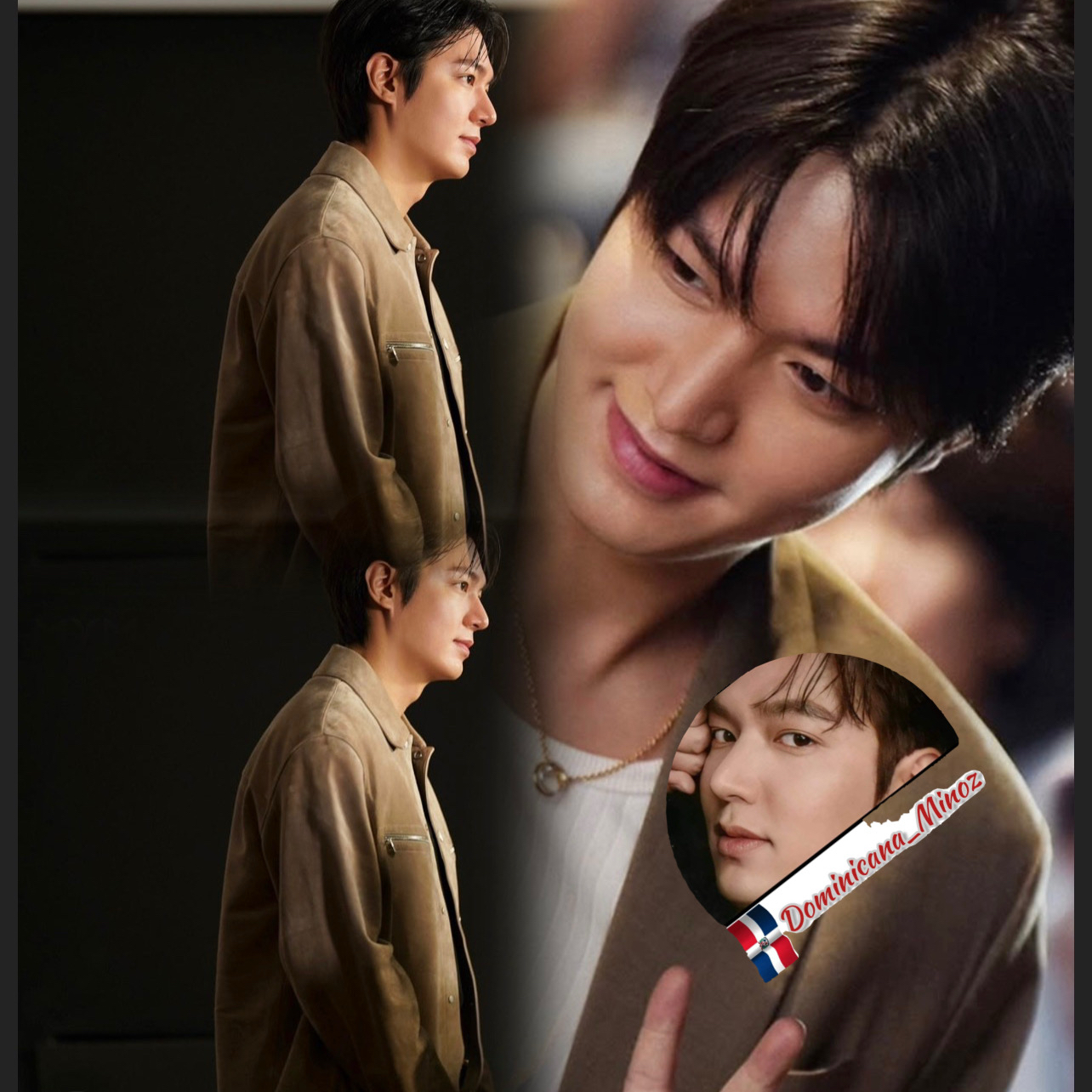 粉絲拍下的李敏鎬瞬間