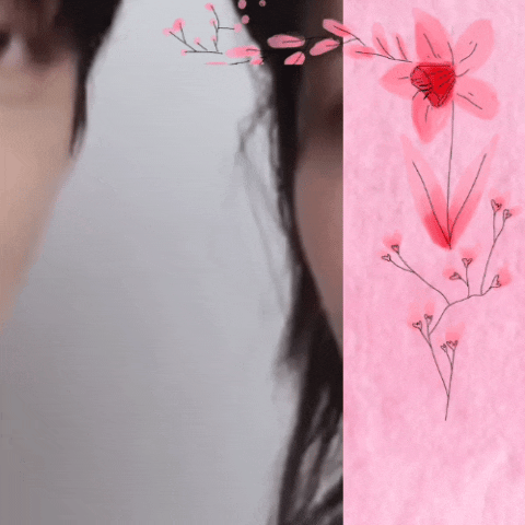 Behind-the-scenes cut of Park Boyoung