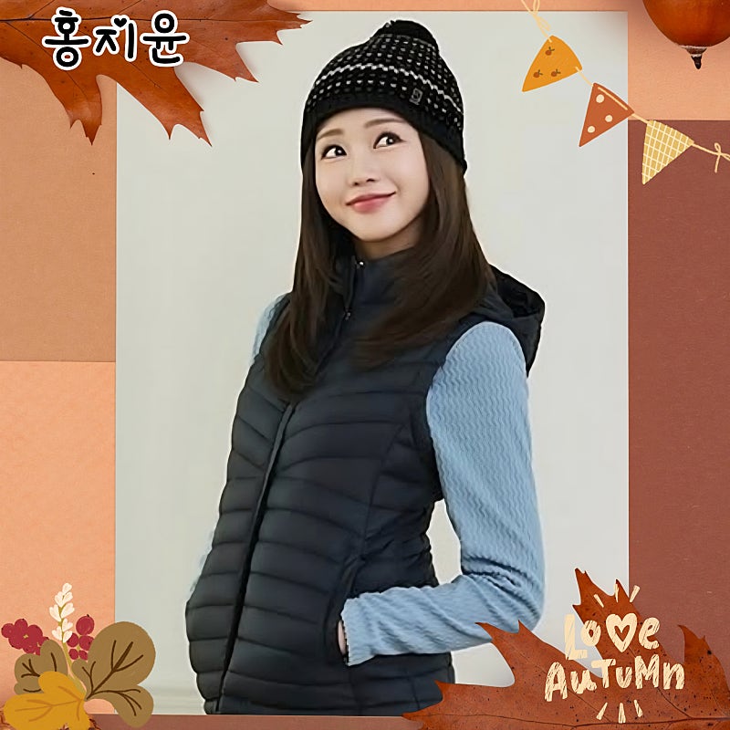 Behind-the-scenes cut of Hong Jiyoon