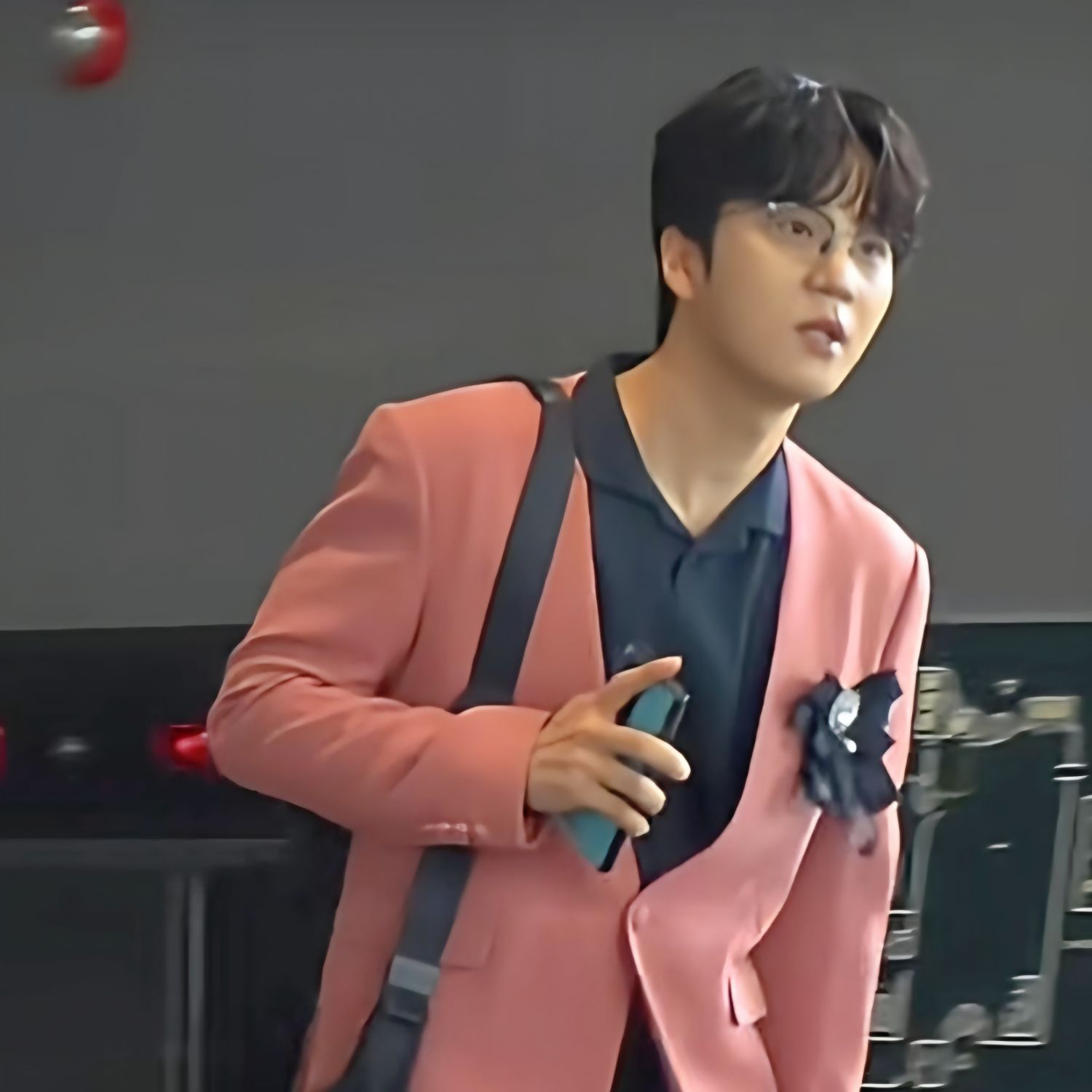 A moment captured by a fan of Park Jihoo (Mr. Trot 3)
