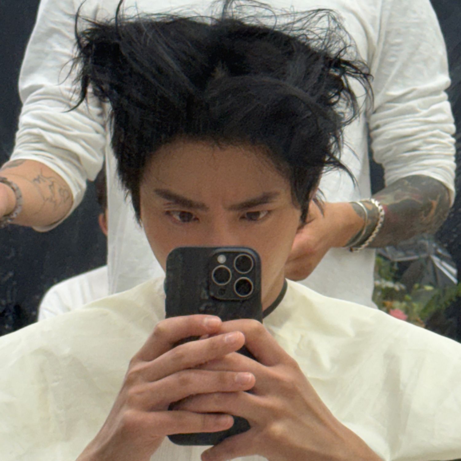 Recent activity shot of Ahn Hyoseop
