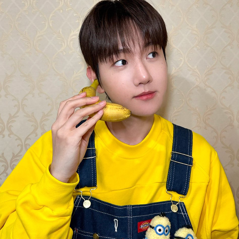 Recent activity shot of Baekhyun