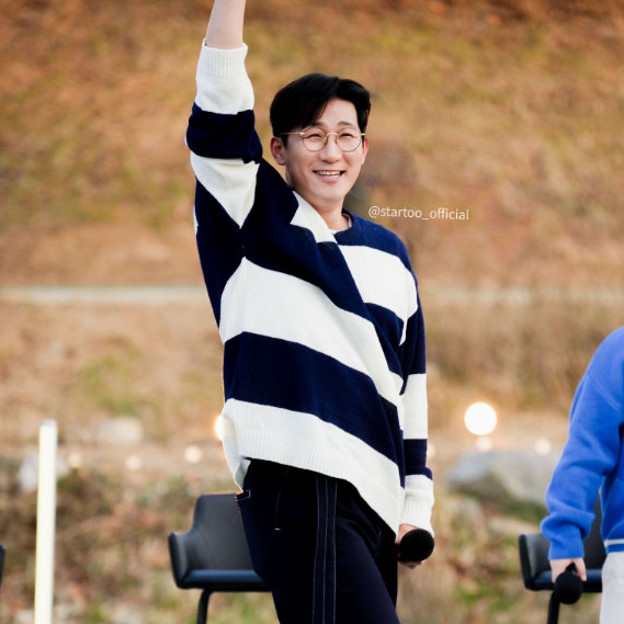 Behind-the-scenes cut of Na Sangdo
