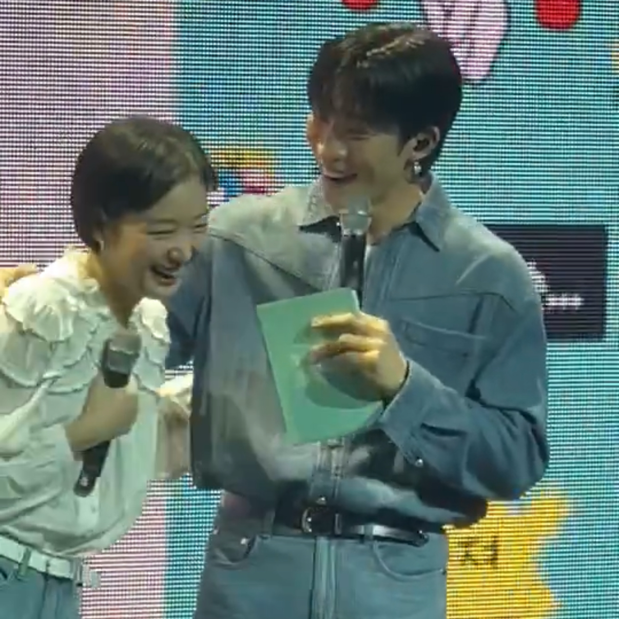 Behind-the-scenes cut of Kim Goeun