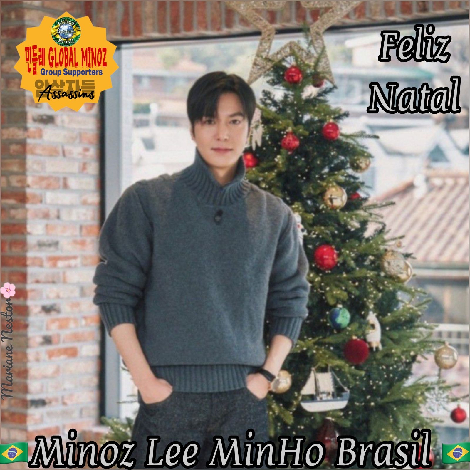 粉丝拍下的李敏镐瞬间