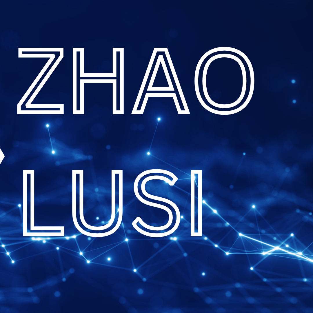 A moment captured by a fan of Zhao Lusi