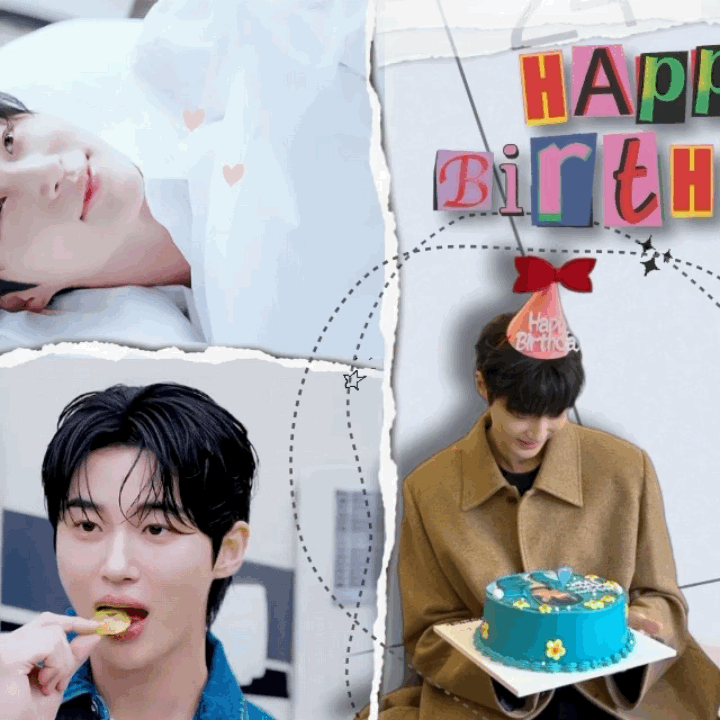 Behind-the-scenes cut of Byeon Wooseok