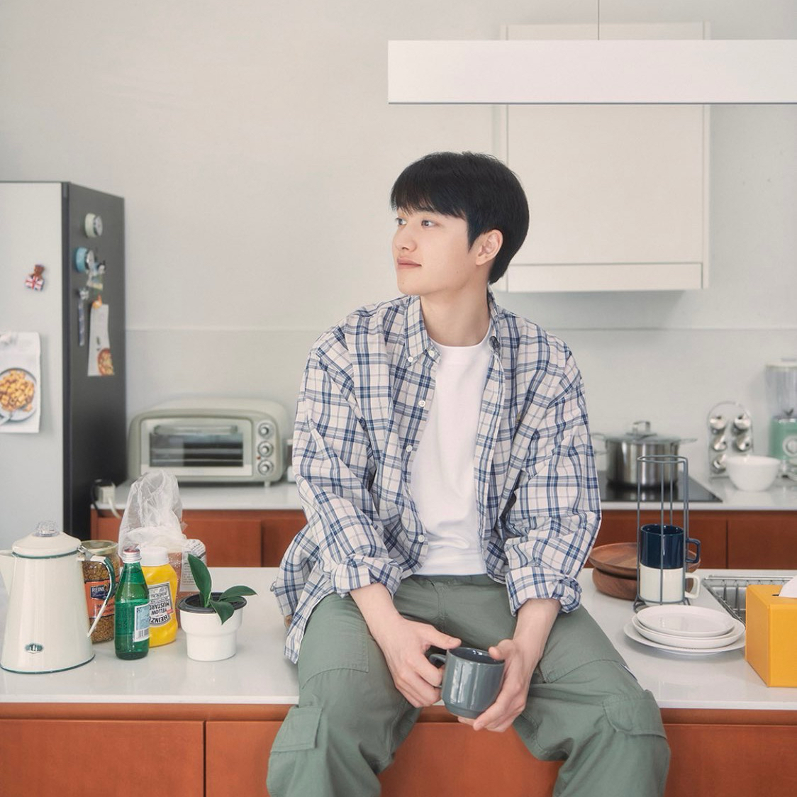 A moment captured by a fan of Doh Kyungsoo (D.O.)