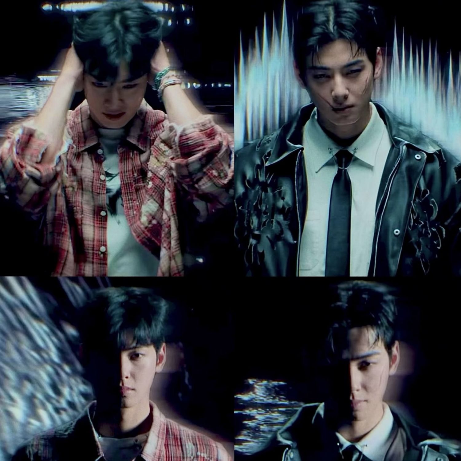 Behind-the-scenes cut of Cha Eunwoo