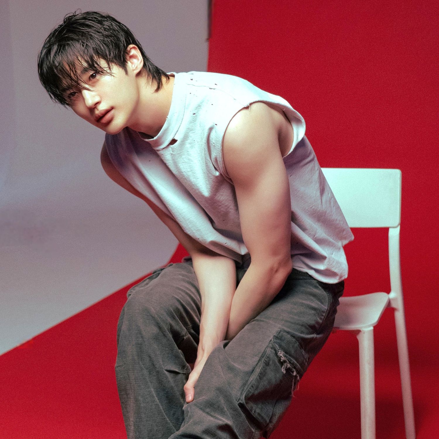 Recent activity shot of Byeon Wooseok