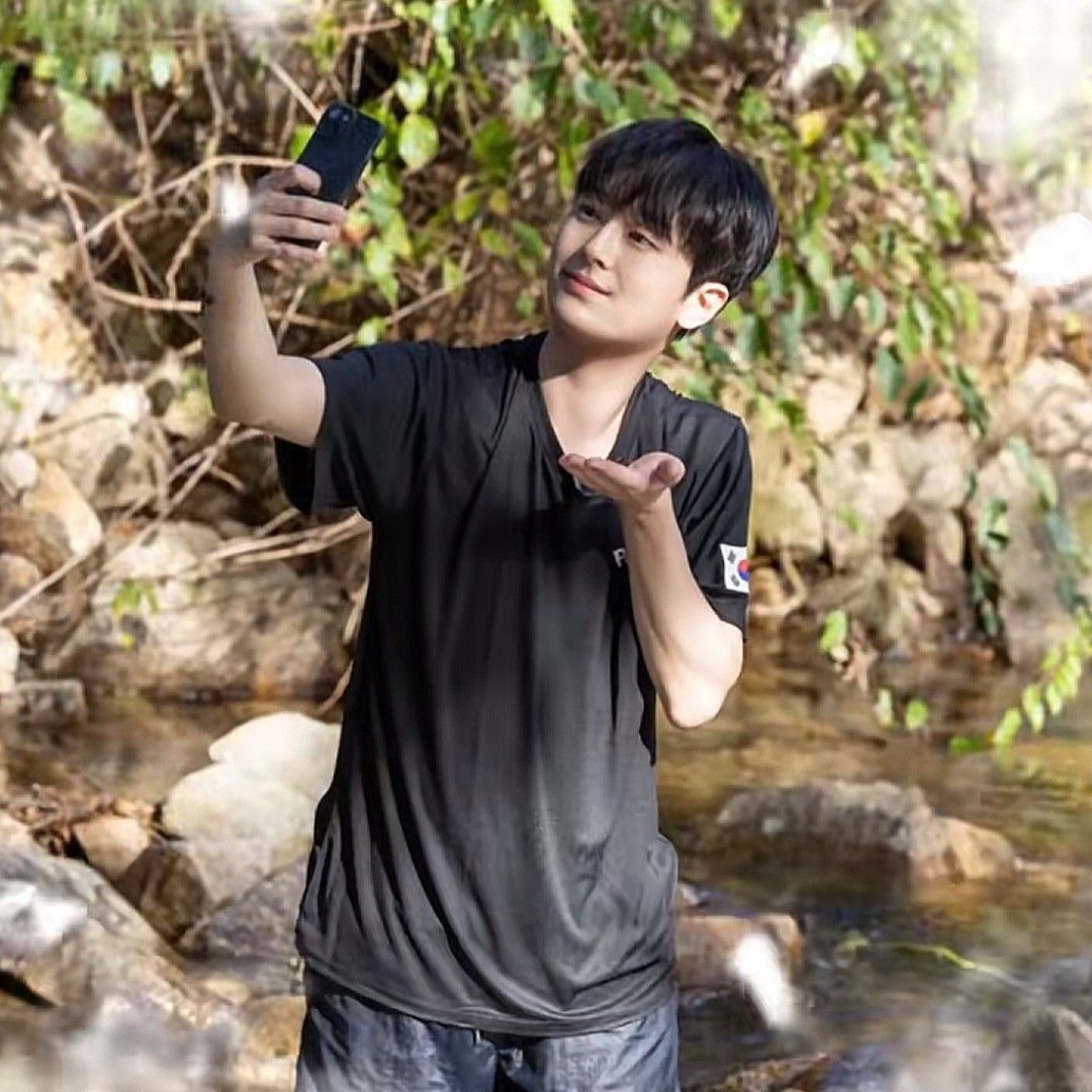 이찬원 팬이 찍은 순간