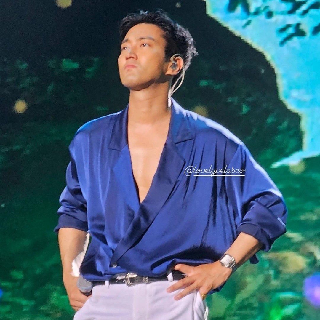 Recent activity shot of Choi Siwon