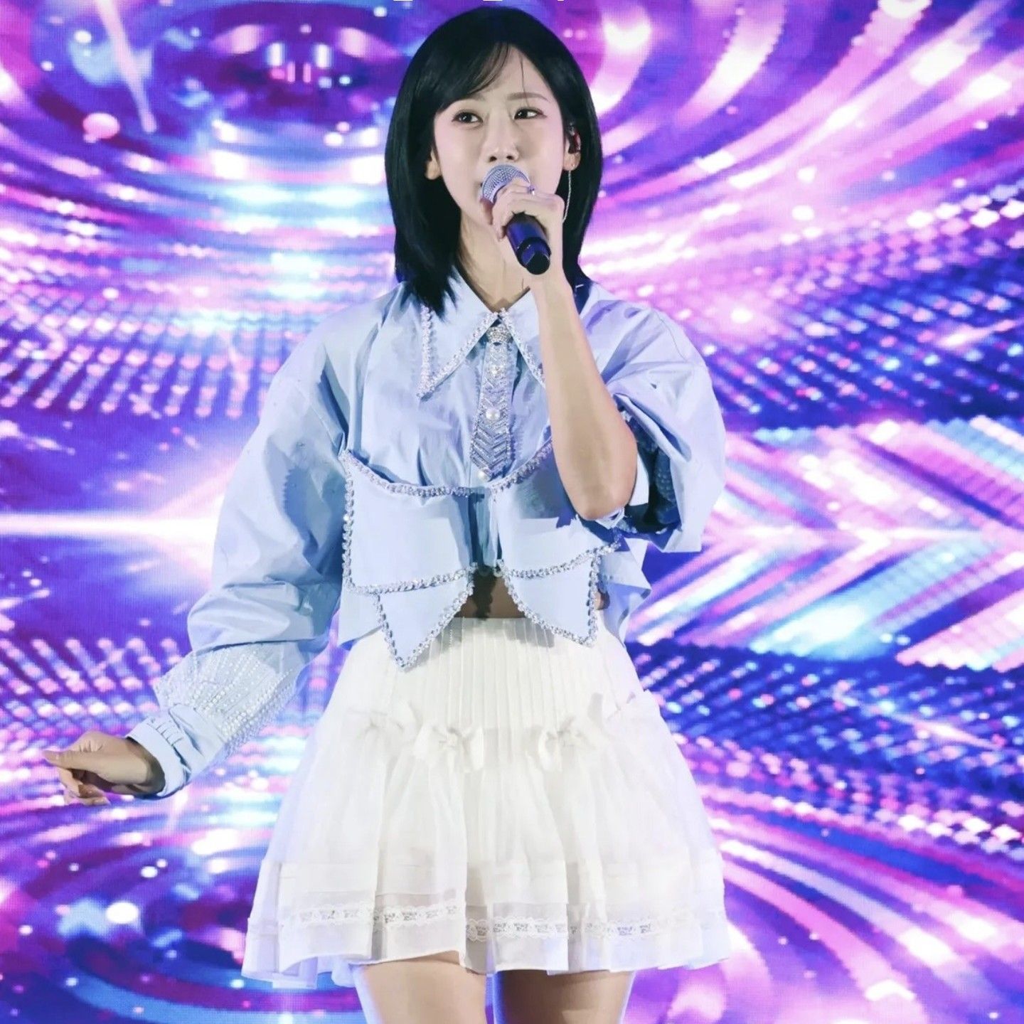 A moment captured by a fan of Kang Hyeyeon