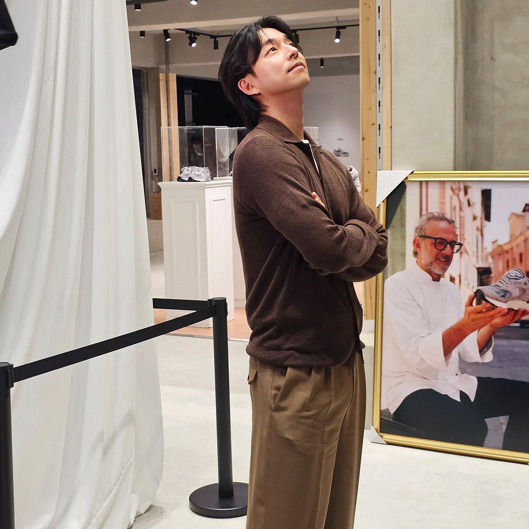 Behind-the-scenes cut of Gong Yoo