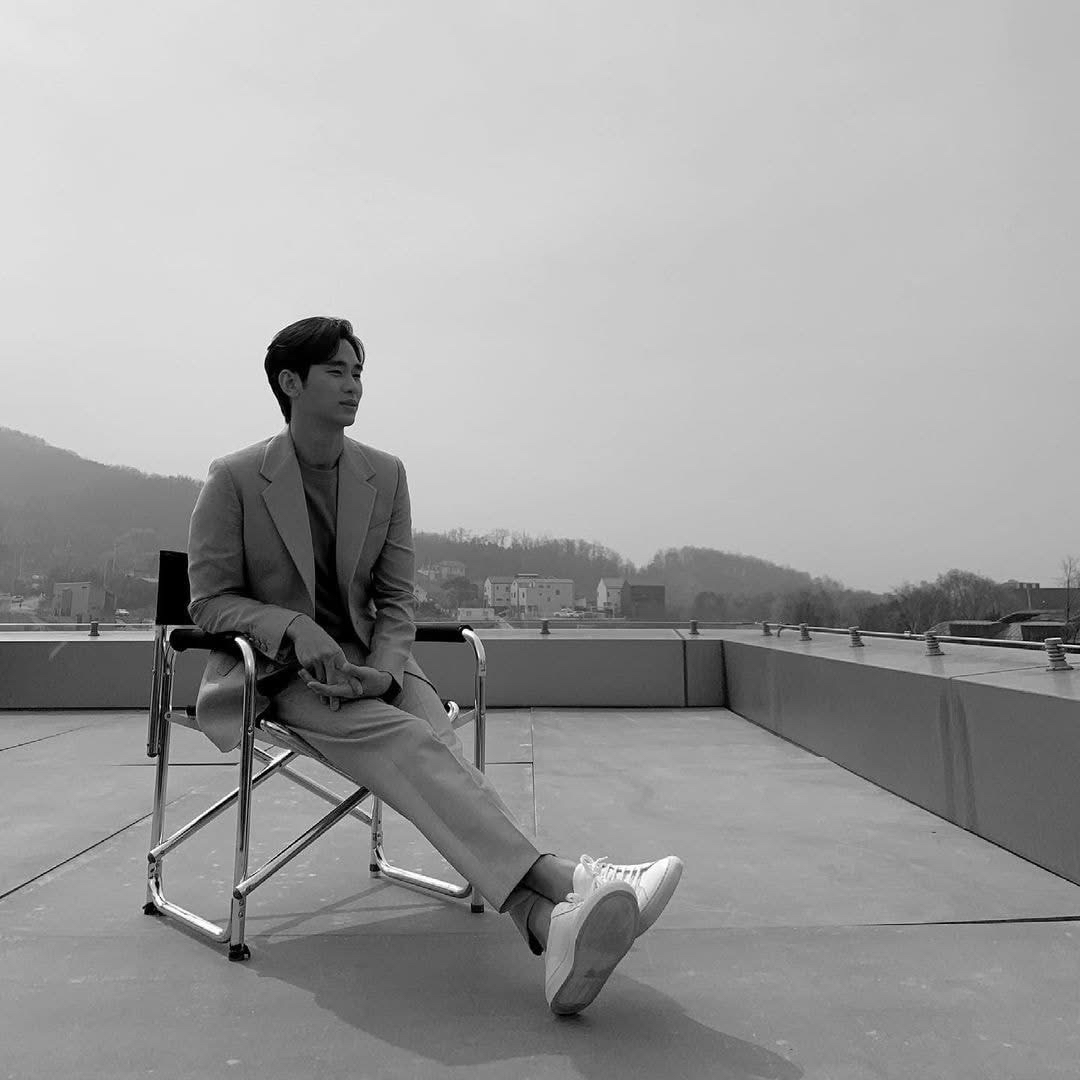 Recent activity shot of Kim Soohyun