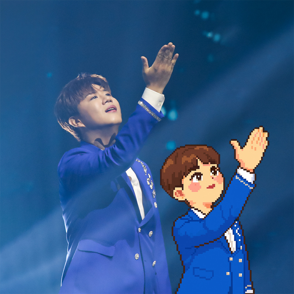 A moment captured by a fan of Jin Haesung
