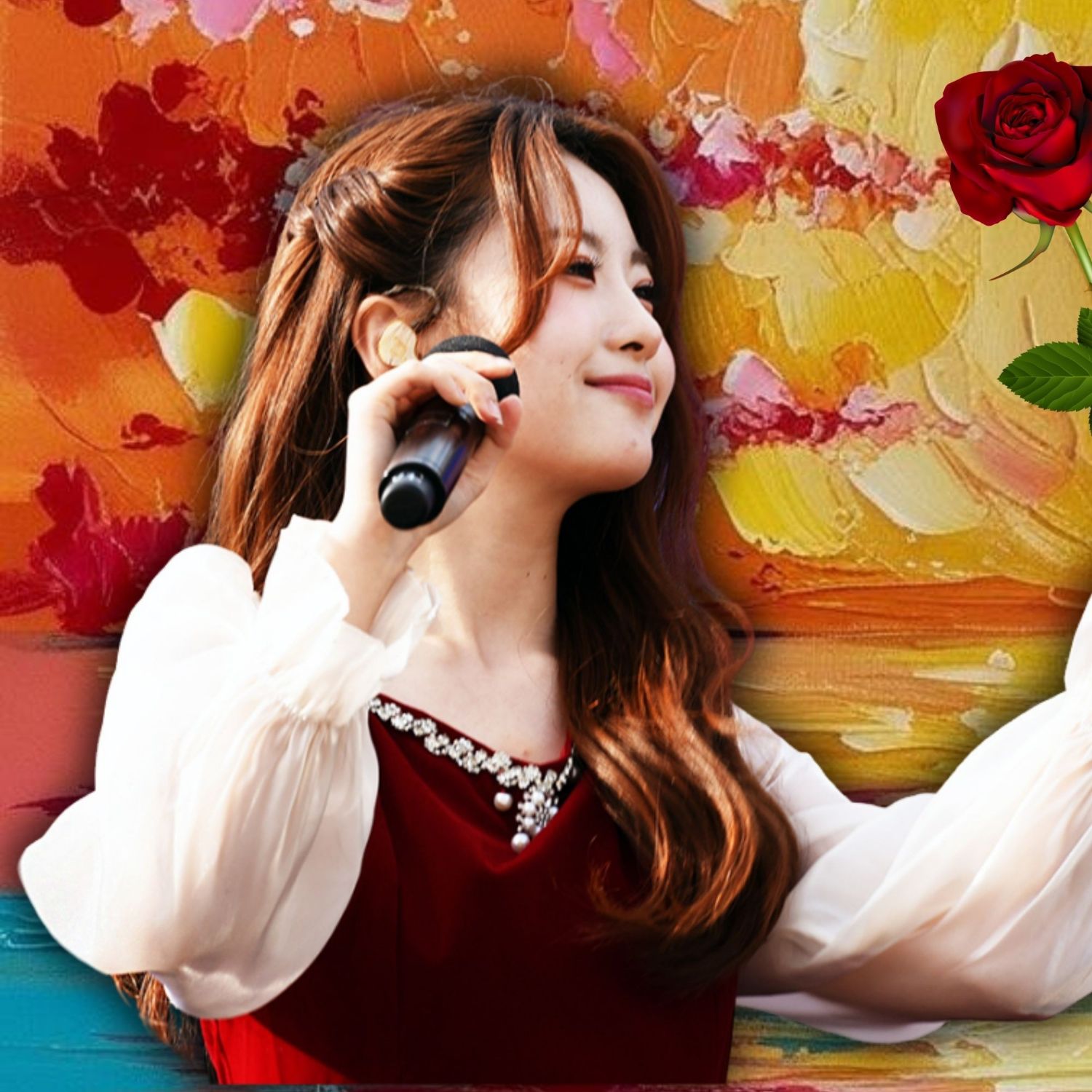 Recent activity shot of Oh Yujin