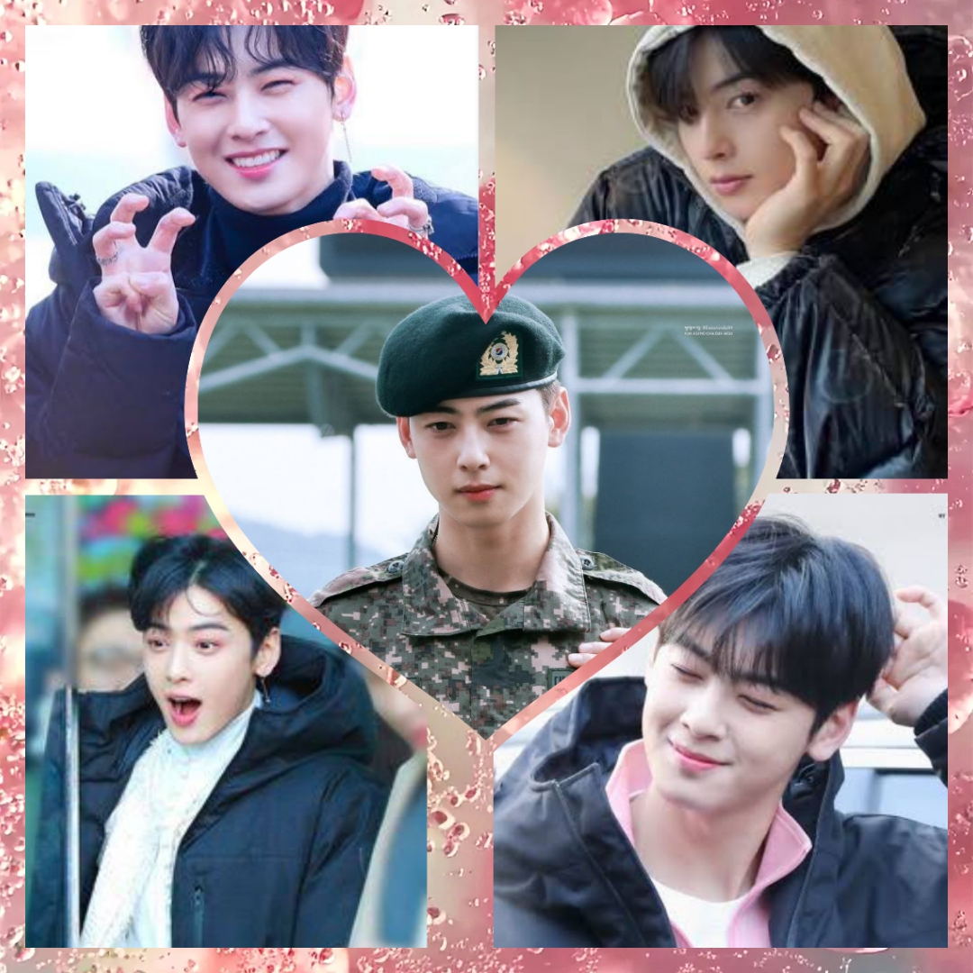 Behind-the-scenes cut of Cha Eunwoo