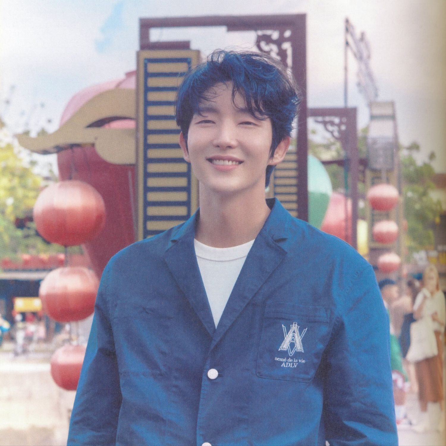 Behind-the-scenes cut of Lee Joongi