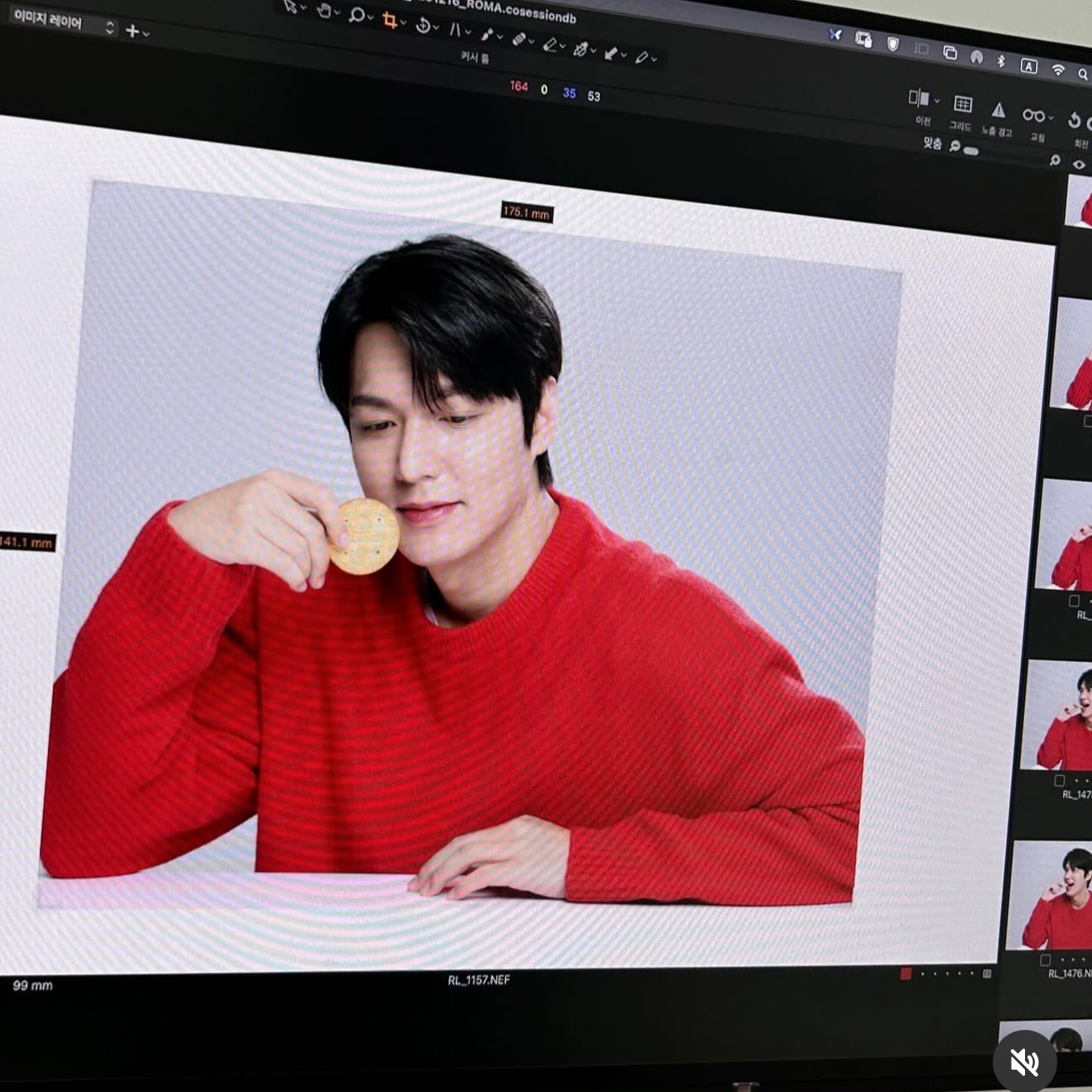 李敏镐的幕后花絮