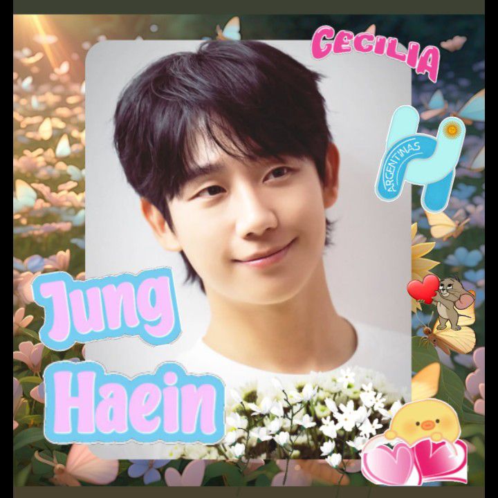 Behind-the-scenes cut of Jung Haein