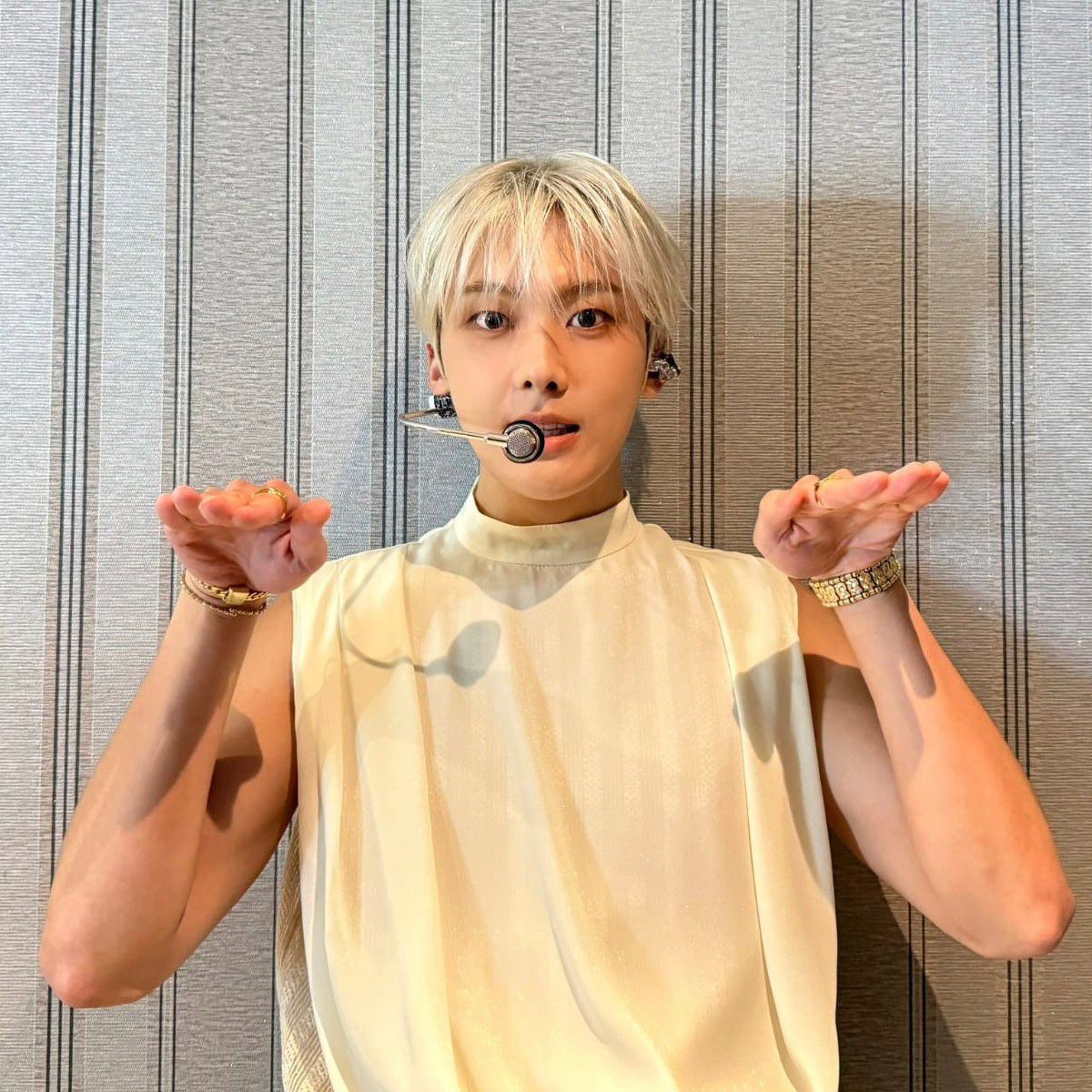 A moment captured by a fan of Yoon Sanha