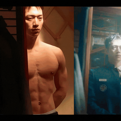 A moment captured by a fan of Seo Kangjoon