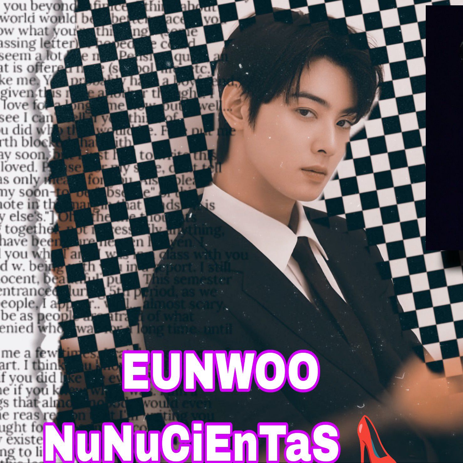 A moment captured by a fan of Cha Eunwoo