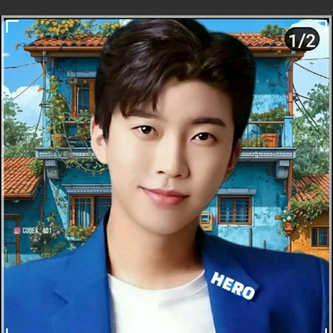 Behind-the-scenes cut of Lim Youngwoong
