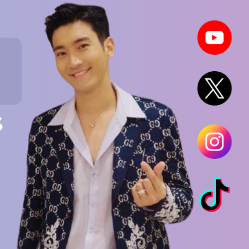 Recent activity shot of Choi Siwon