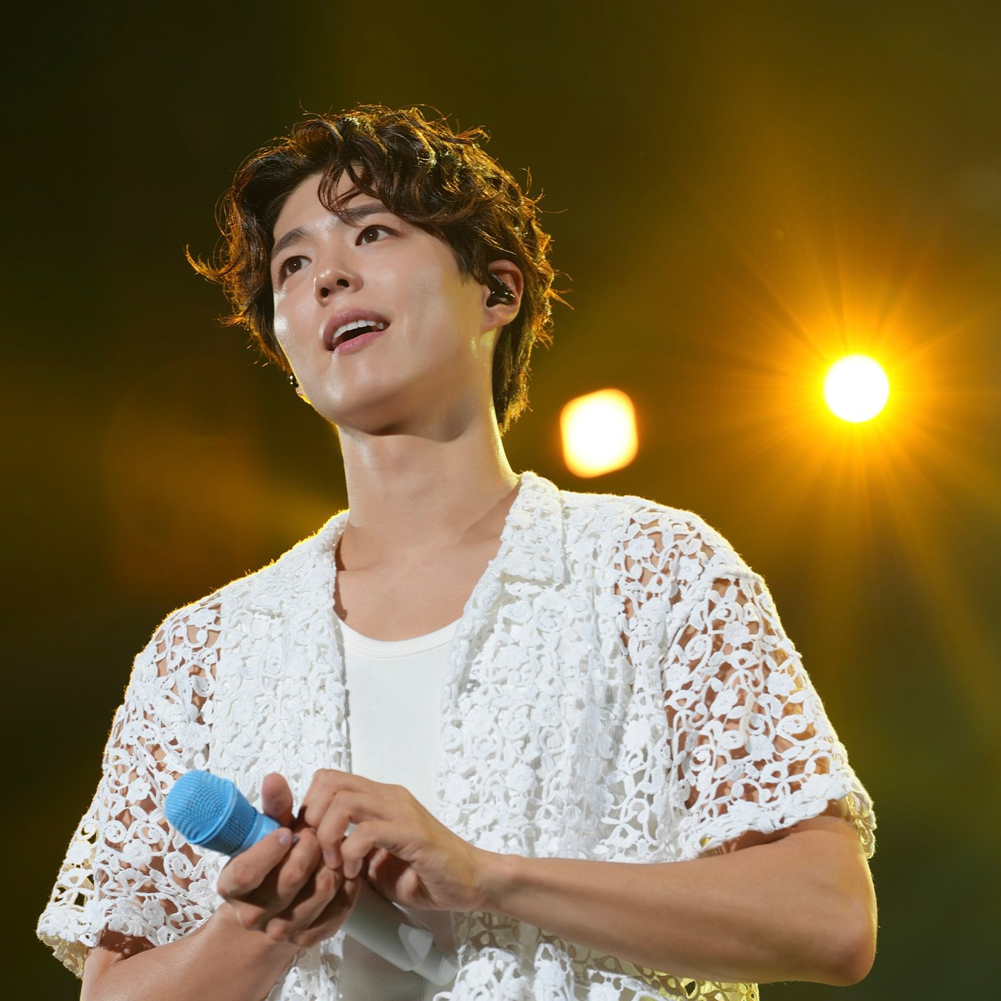 Recent activity shot of Park Bogum